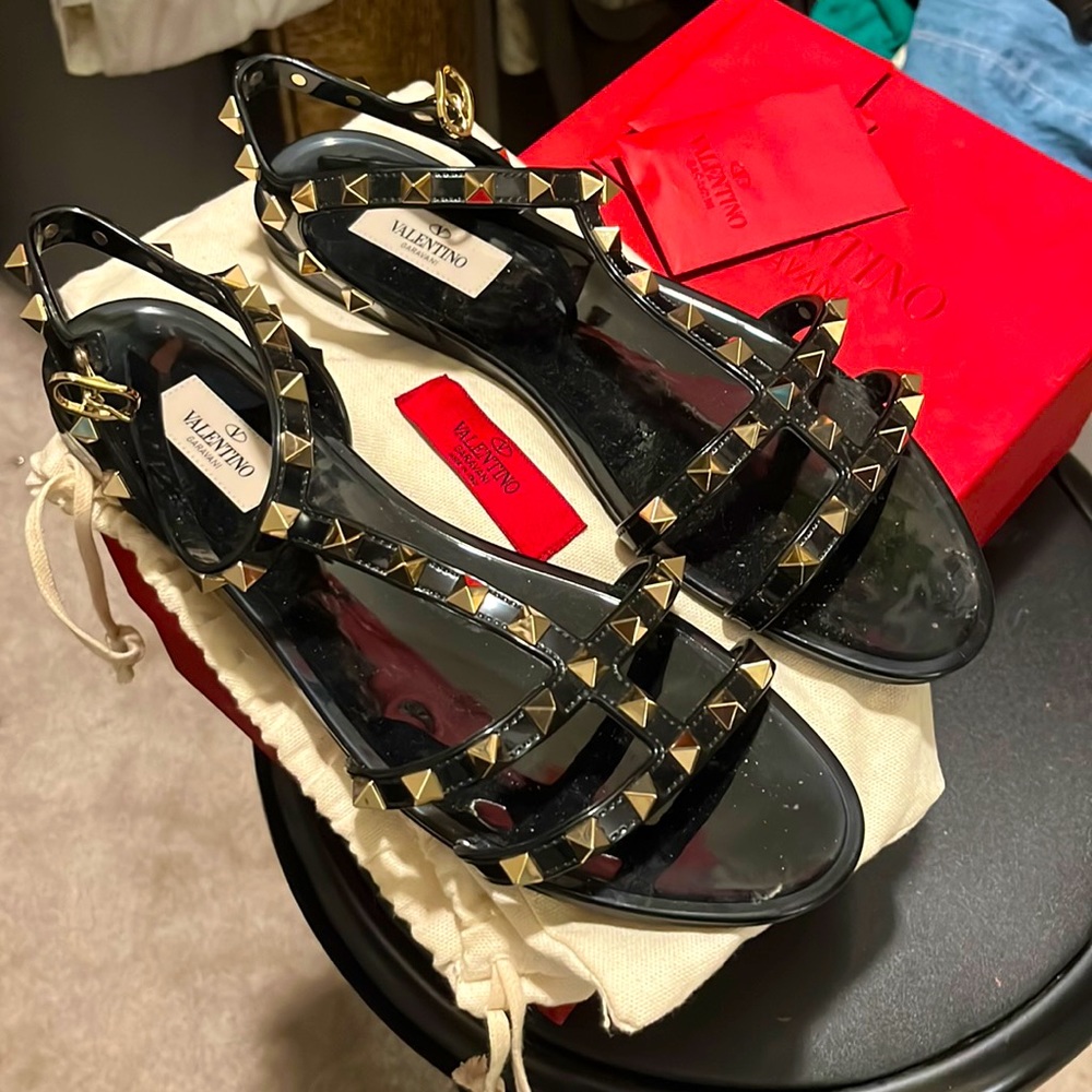 Valentino Garavani Gladiator Jelly Sandal